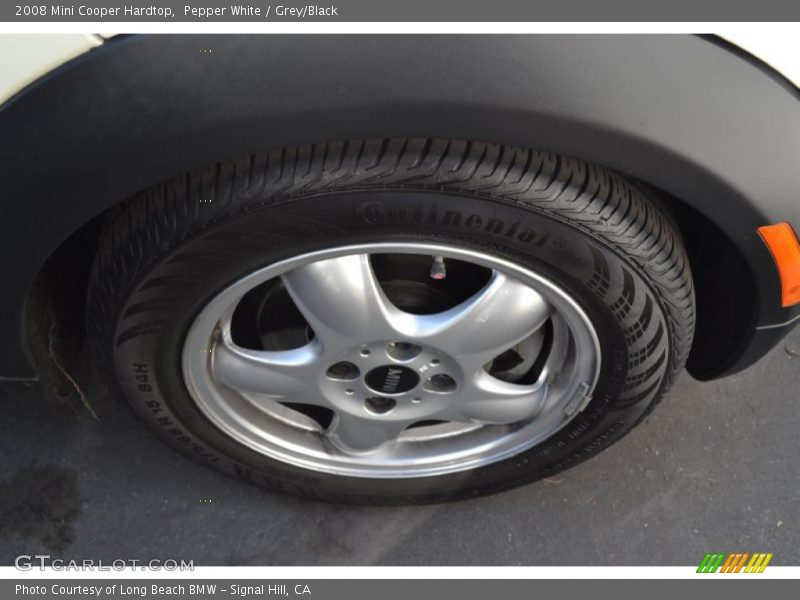 Pepper White / Grey/Black 2008 Mini Cooper Hardtop