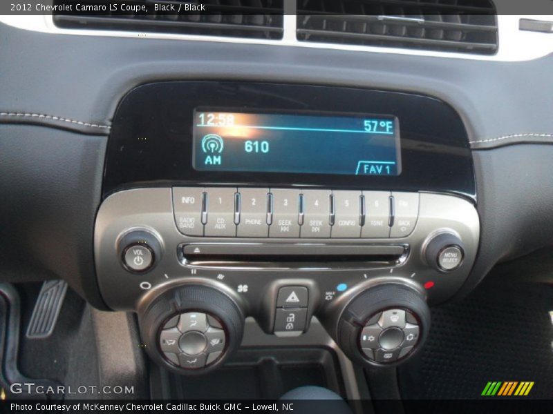 Audio System of 2012 Camaro LS Coupe