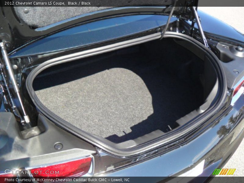  2012 Camaro LS Coupe Trunk