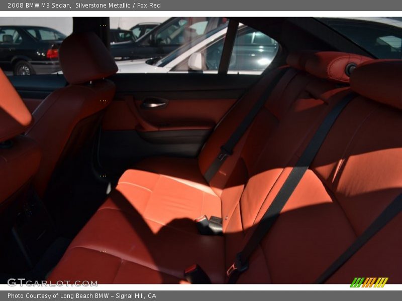 Silverstone Metallic / Fox Red 2008 BMW M3 Sedan