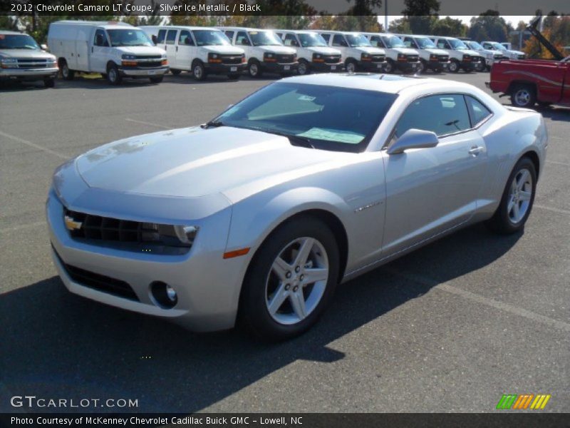 Silver Ice Metallic / Black 2012 Chevrolet Camaro LT Coupe