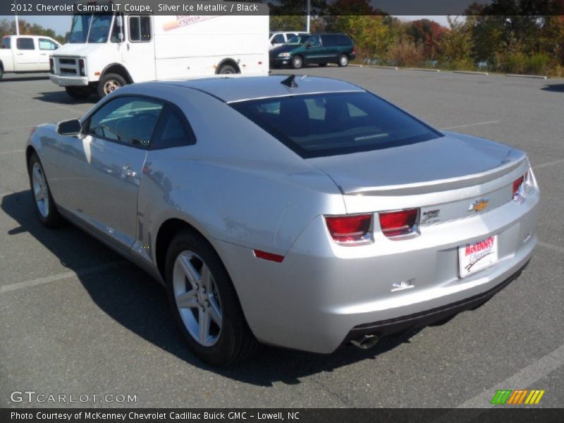 Silver Ice Metallic / Black 2012 Chevrolet Camaro LT Coupe