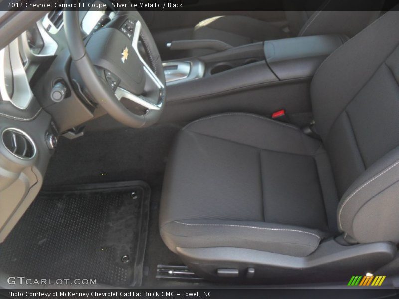 Silver Ice Metallic / Black 2012 Chevrolet Camaro LT Coupe