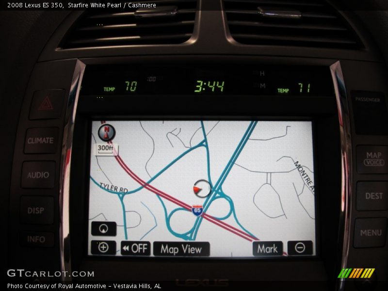 Starfire White Pearl / Cashmere 2008 Lexus ES 350