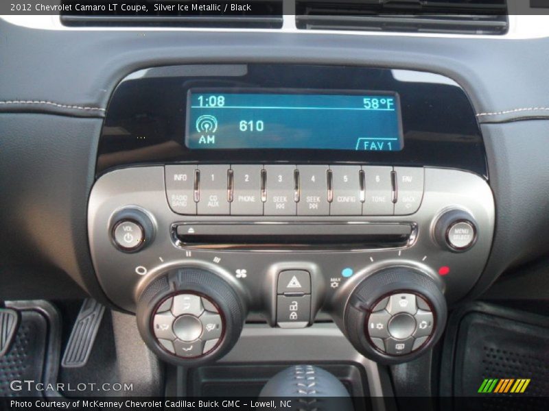Audio System of 2012 Camaro LT Coupe