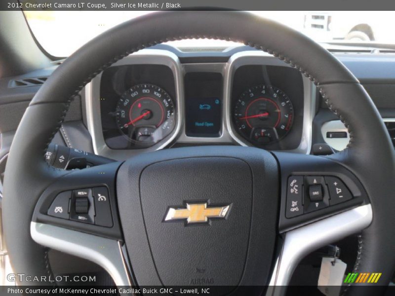 Silver Ice Metallic / Black 2012 Chevrolet Camaro LT Coupe