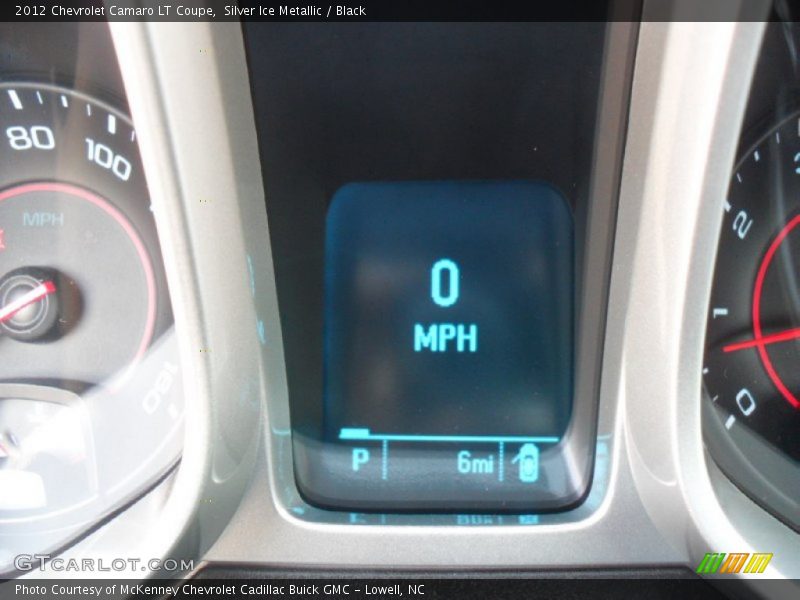 Silver Ice Metallic / Black 2012 Chevrolet Camaro LT Coupe