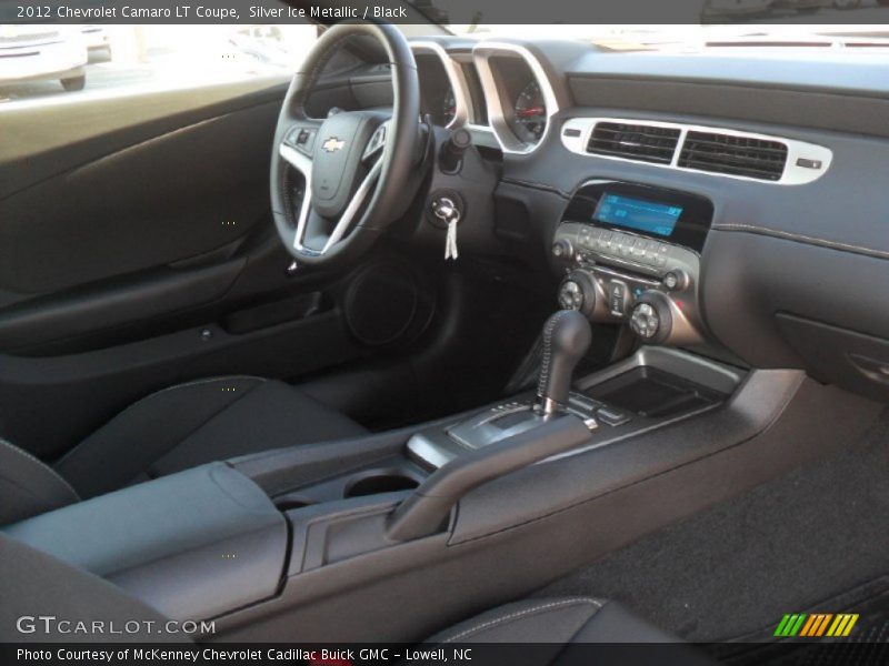 Silver Ice Metallic / Black 2012 Chevrolet Camaro LT Coupe