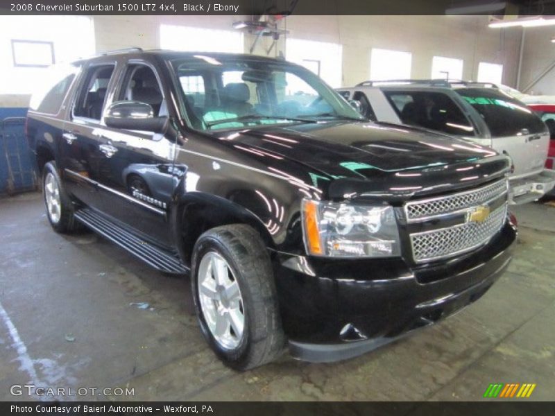 Black / Ebony 2008 Chevrolet Suburban 1500 LTZ 4x4