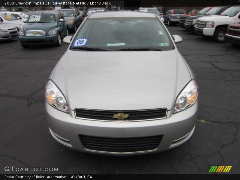Silverstone Metallic / Ebony Black 2008 Chevrolet Impala LT