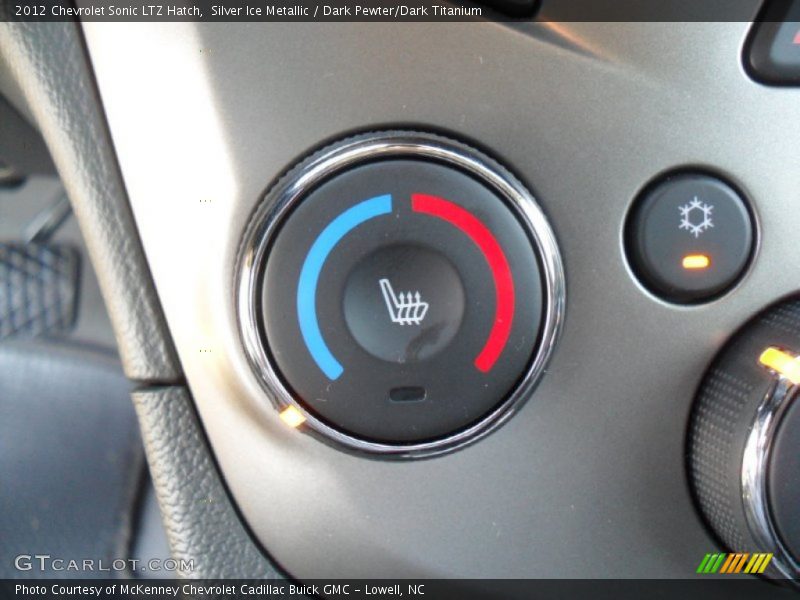 Controls of 2012 Sonic LTZ Hatch
