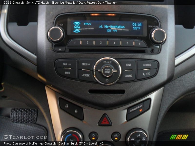 Controls of 2012 Sonic LTZ Hatch