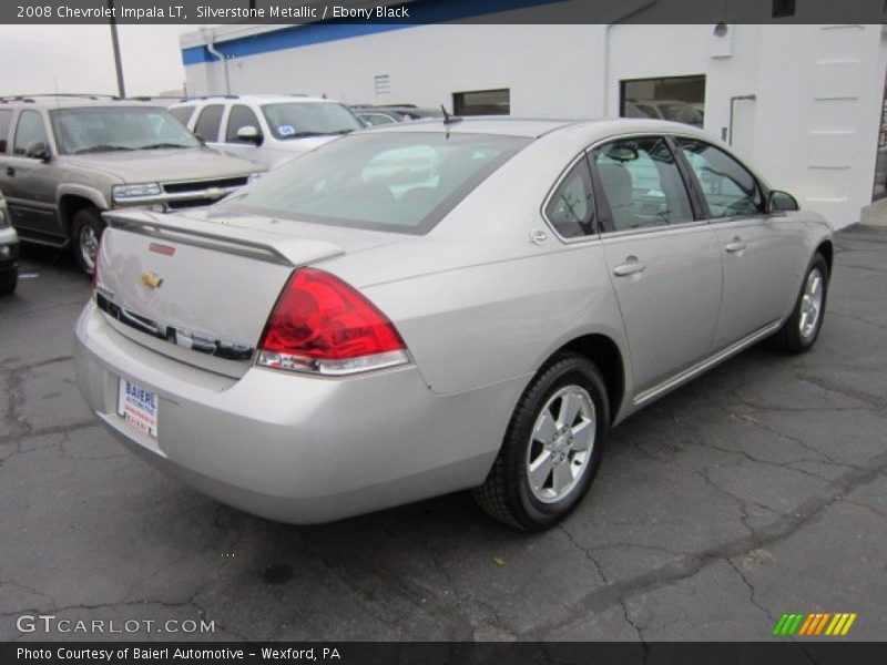 Silverstone Metallic / Ebony Black 2008 Chevrolet Impala LT