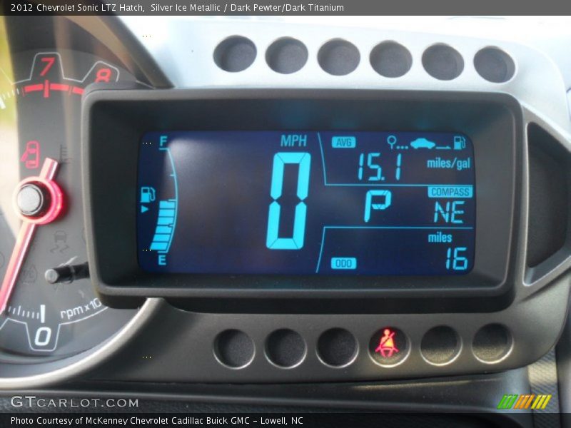  2012 Sonic LTZ Hatch LTZ Hatch Gauges