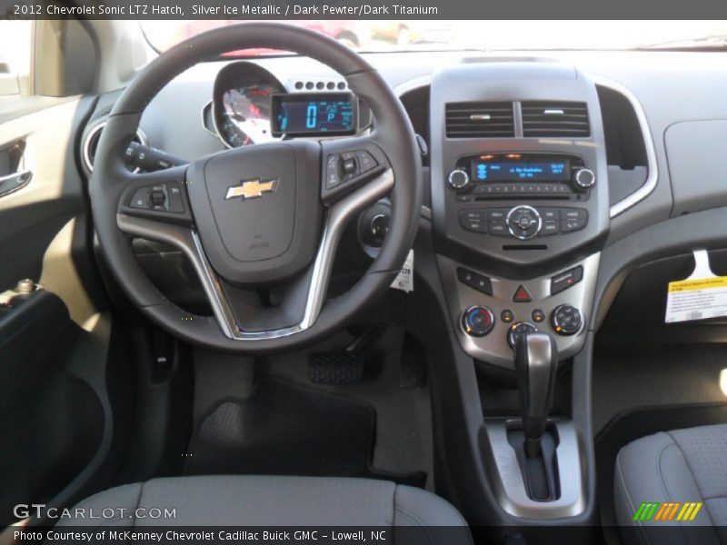 Dashboard of 2012 Sonic LTZ Hatch