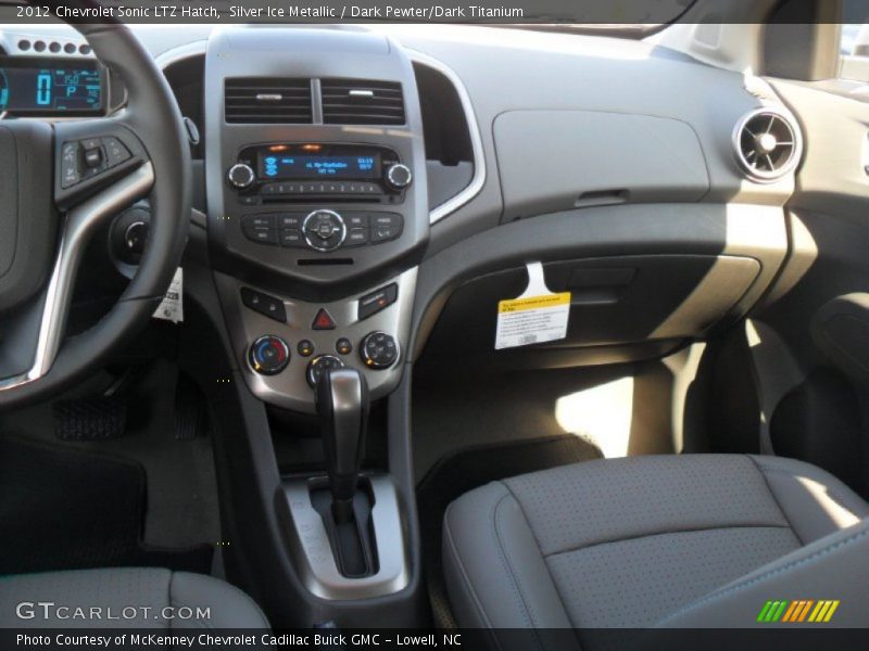 Silver Ice Metallic / Dark Pewter/Dark Titanium 2012 Chevrolet Sonic LTZ Hatch