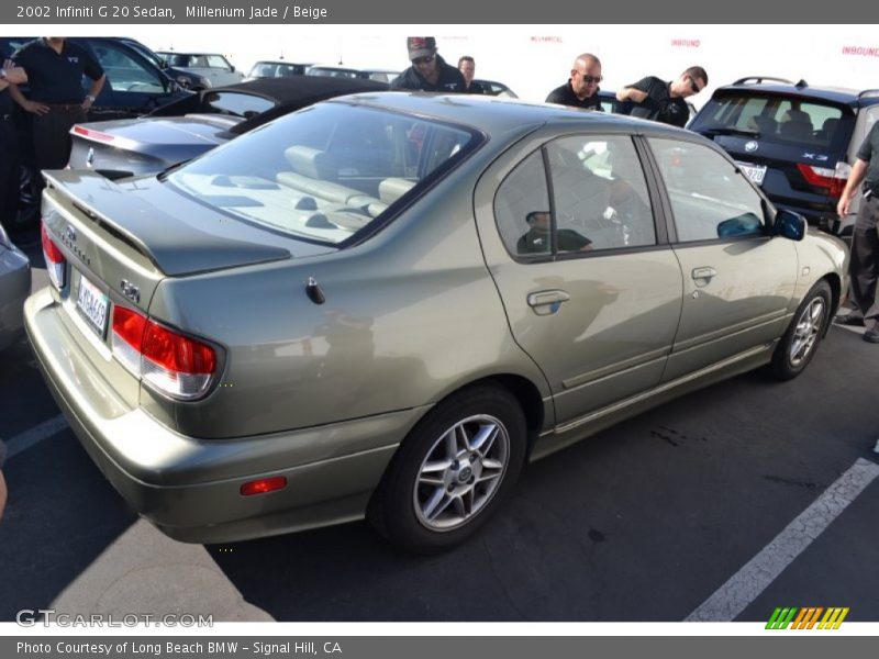 Millenium Jade / Beige 2002 Infiniti G 20 Sedan