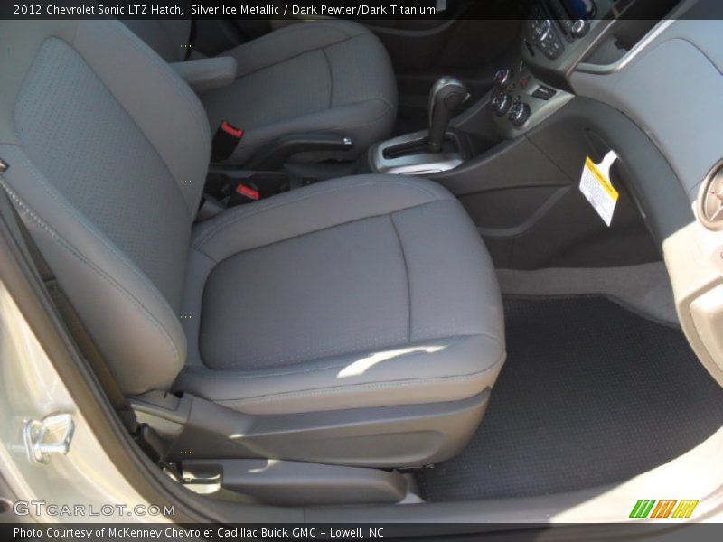 Silver Ice Metallic / Dark Pewter/Dark Titanium 2012 Chevrolet Sonic LTZ Hatch