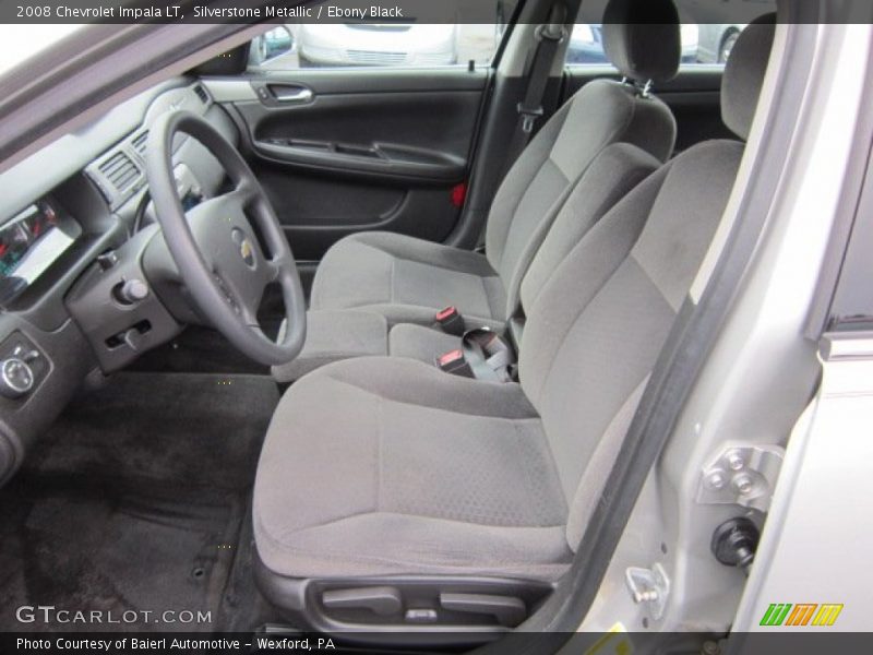 Silverstone Metallic / Ebony Black 2008 Chevrolet Impala LT