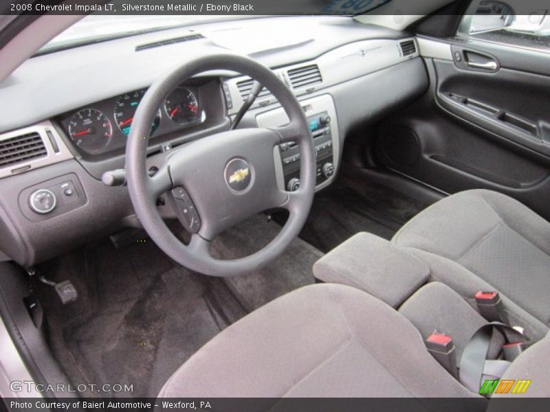 Silverstone Metallic / Ebony Black 2008 Chevrolet Impala LT