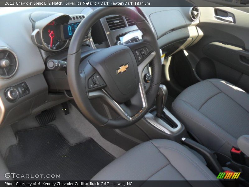 Dark Pewter/Dark Titanium Interior - 2012 Sonic LTZ Hatch 