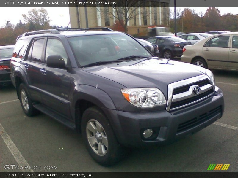 Galactic Gray Mica / Stone Gray 2008 Toyota 4Runner SR5 4x4
