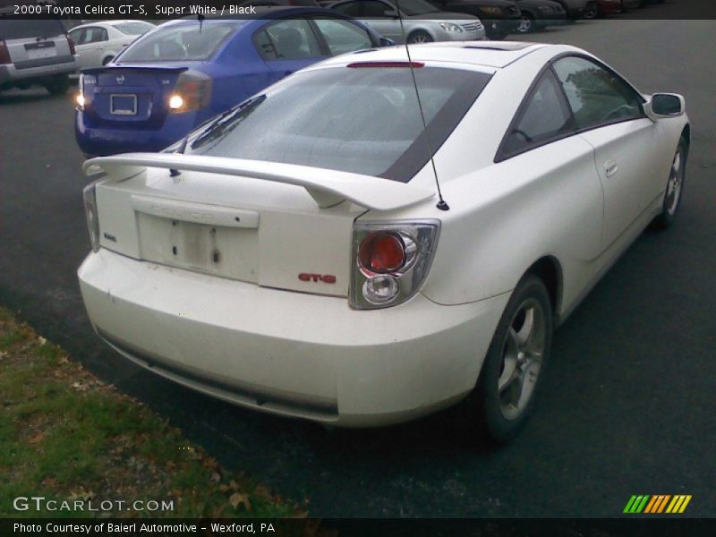 Super White / Black 2000 Toyota Celica GT-S