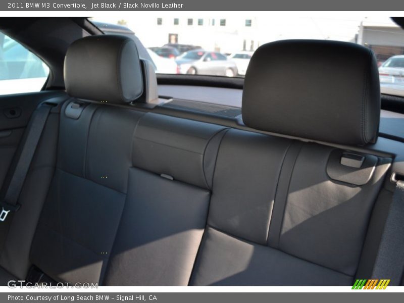 Jet Black / Black Novillo Leather 2011 BMW M3 Convertible