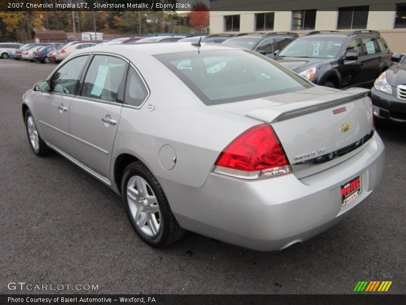 Silverstone Metallic / Ebony Black 2007 Chevrolet Impala LTZ