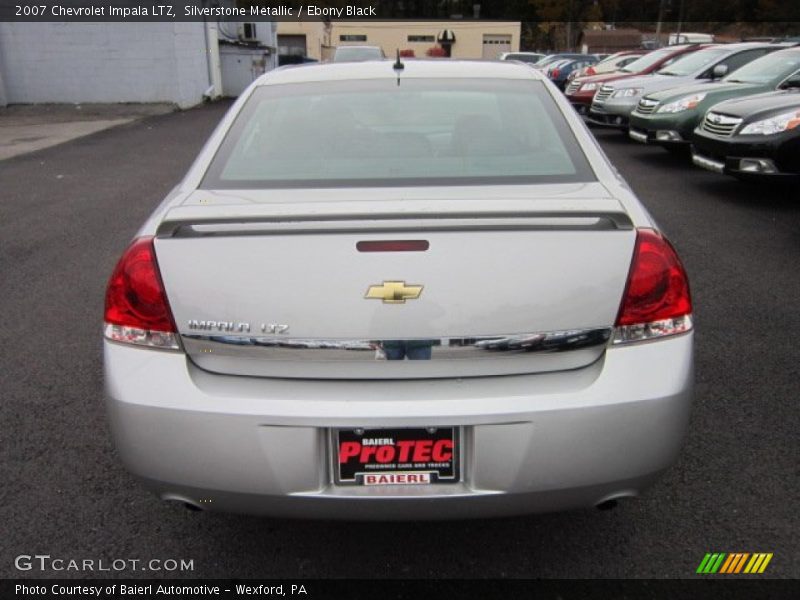 Silverstone Metallic / Ebony Black 2007 Chevrolet Impala LTZ
