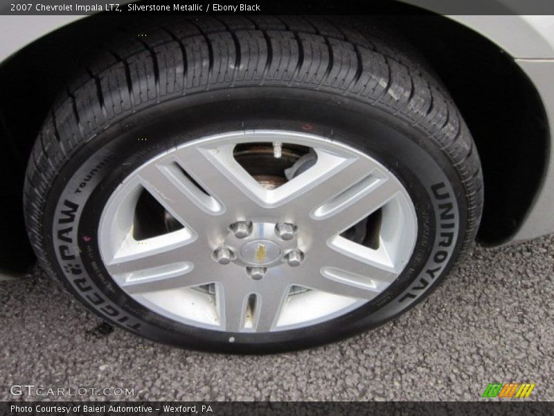 Silverstone Metallic / Ebony Black 2007 Chevrolet Impala LTZ