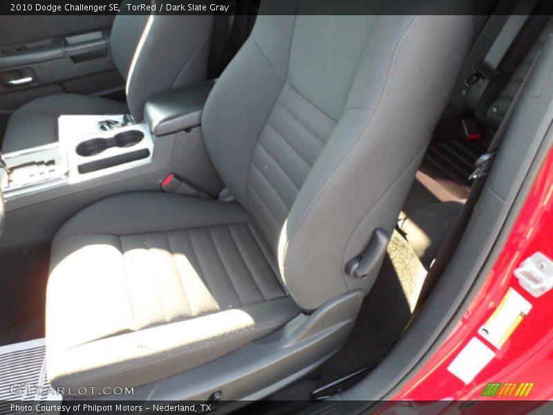 TorRed / Dark Slate Gray 2010 Dodge Challenger SE