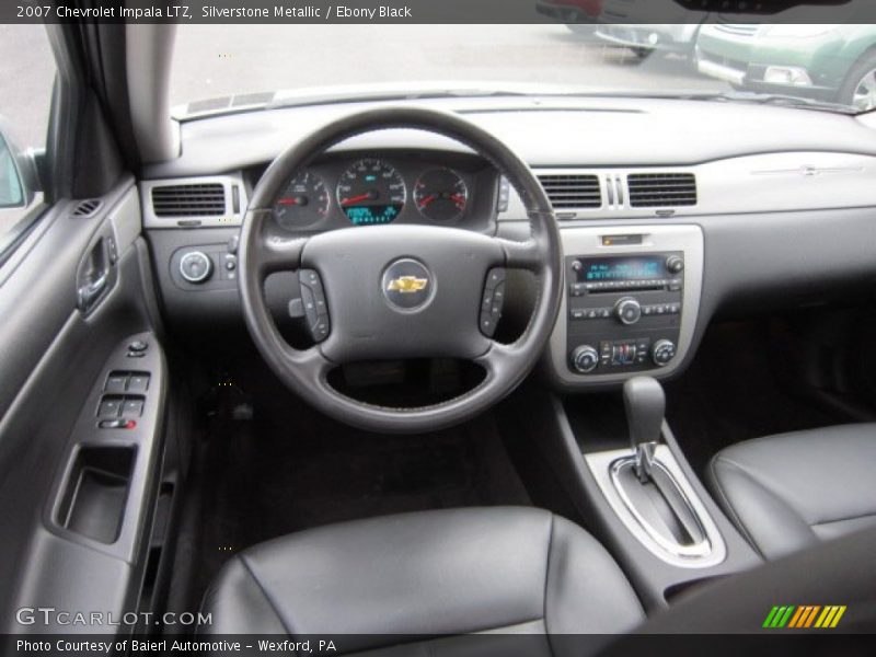 Silverstone Metallic / Ebony Black 2007 Chevrolet Impala LTZ
