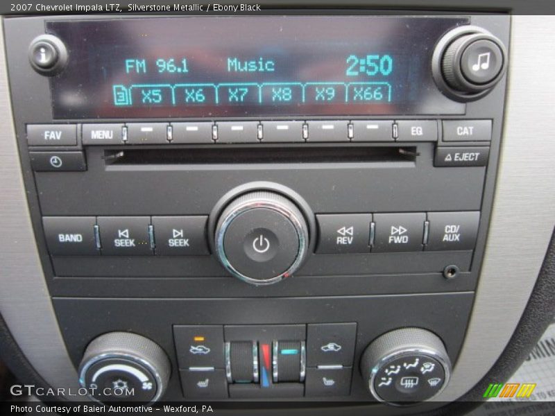 Silverstone Metallic / Ebony Black 2007 Chevrolet Impala LTZ
