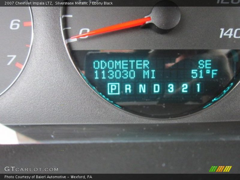 Silverstone Metallic / Ebony Black 2007 Chevrolet Impala LTZ