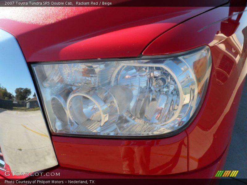 Radiant Red / Beige 2007 Toyota Tundra SR5 Double Cab