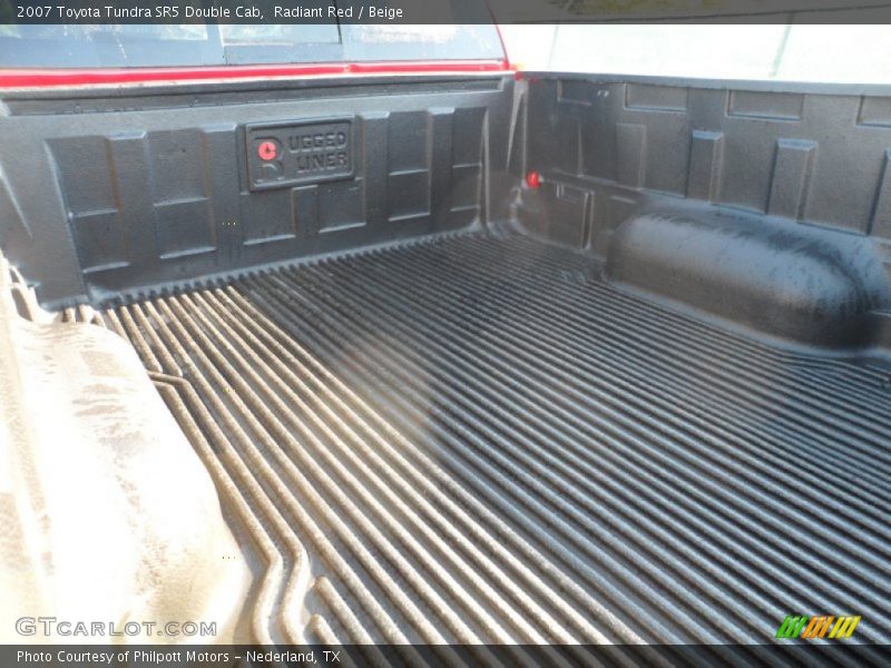 Radiant Red / Beige 2007 Toyota Tundra SR5 Double Cab