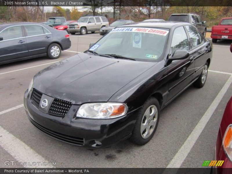 Blackout / Charcoal 2005 Nissan Sentra 1.8 S
