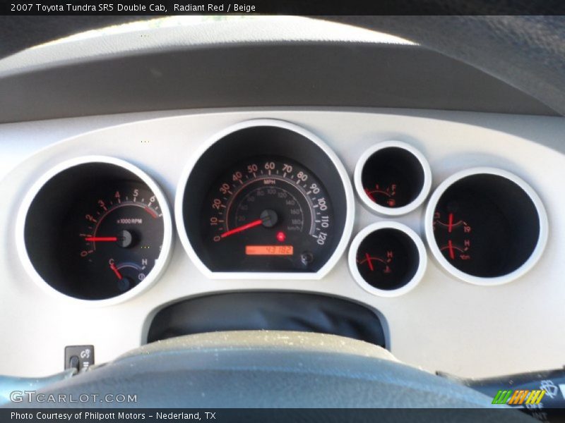 Radiant Red / Beige 2007 Toyota Tundra SR5 Double Cab