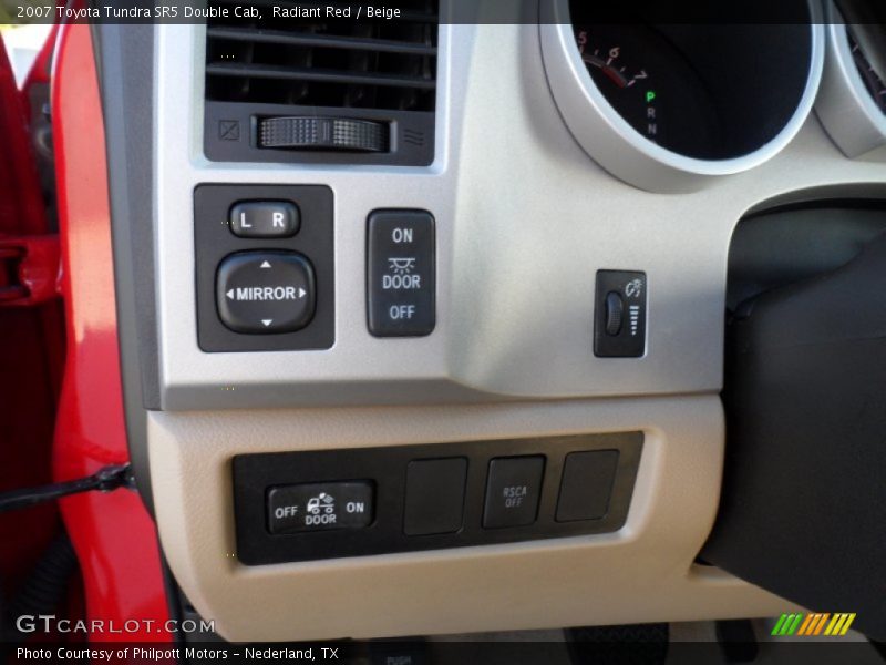 Radiant Red / Beige 2007 Toyota Tundra SR5 Double Cab