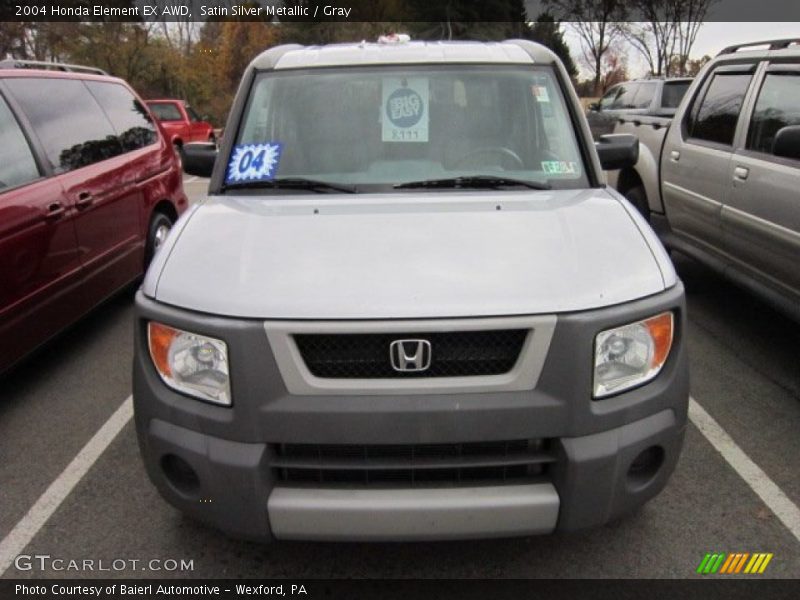 Satin Silver Metallic / Gray 2004 Honda Element EX AWD