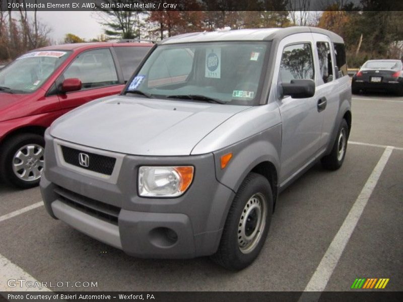 Satin Silver Metallic / Gray 2004 Honda Element EX AWD