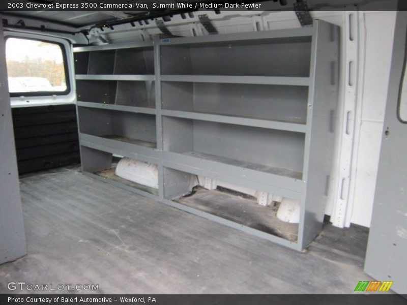 Summit White / Medium Dark Pewter 2003 Chevrolet Express 3500 Commercial Van