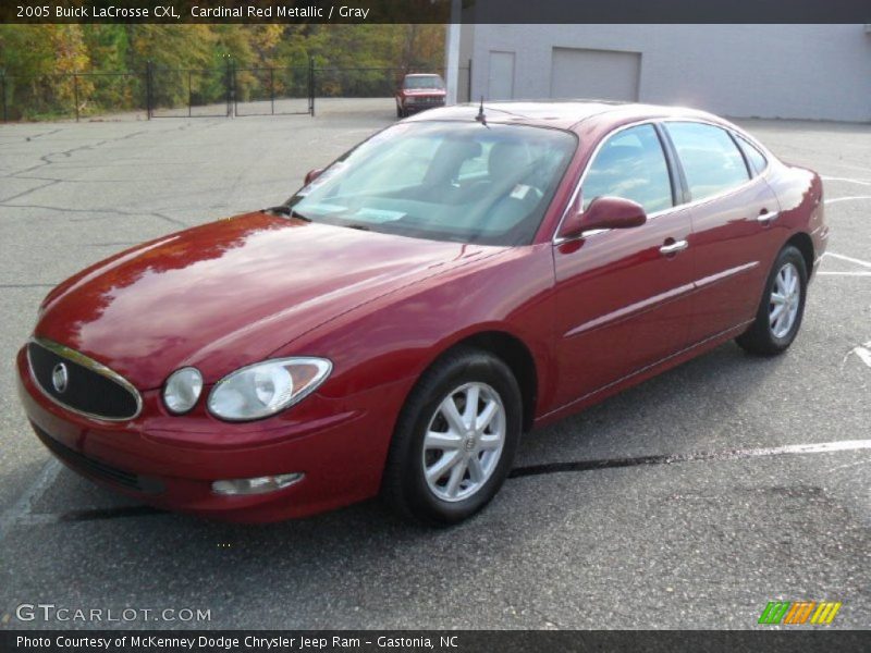 Cardinal Red Metallic / Gray 2005 Buick LaCrosse CXL