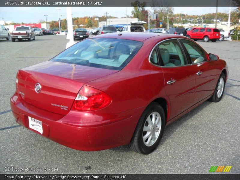 Cardinal Red Metallic / Gray 2005 Buick LaCrosse CXL