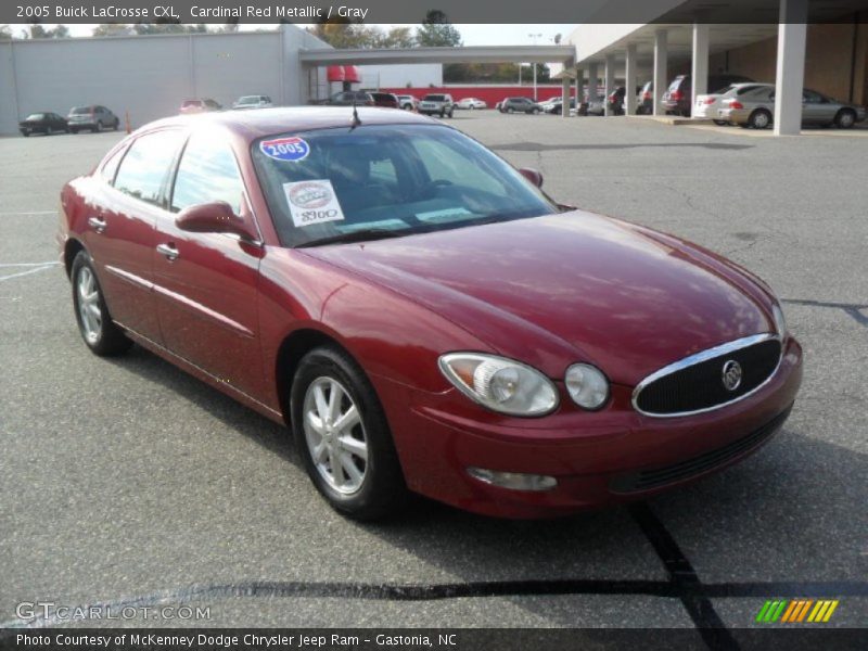Cardinal Red Metallic / Gray 2005 Buick LaCrosse CXL
