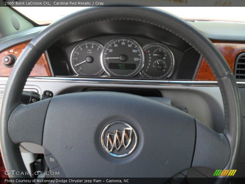 Cardinal Red Metallic / Gray 2005 Buick LaCrosse CXL