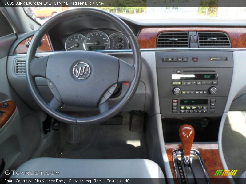 Cardinal Red Metallic / Gray 2005 Buick LaCrosse CXL