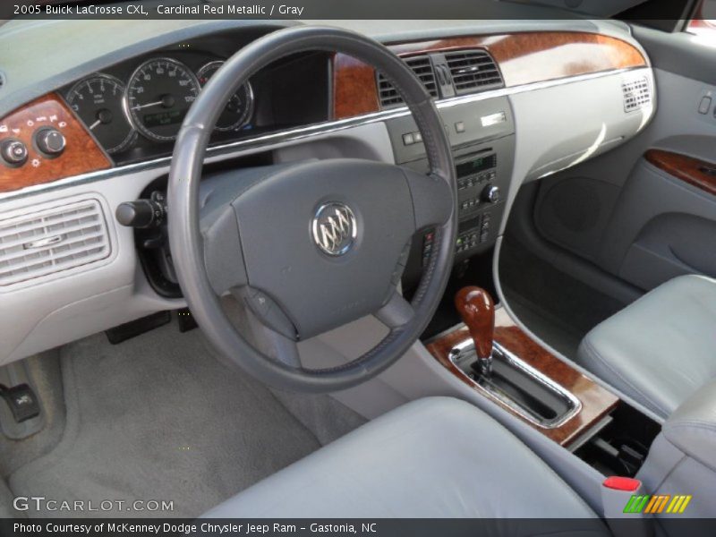 Cardinal Red Metallic / Gray 2005 Buick LaCrosse CXL