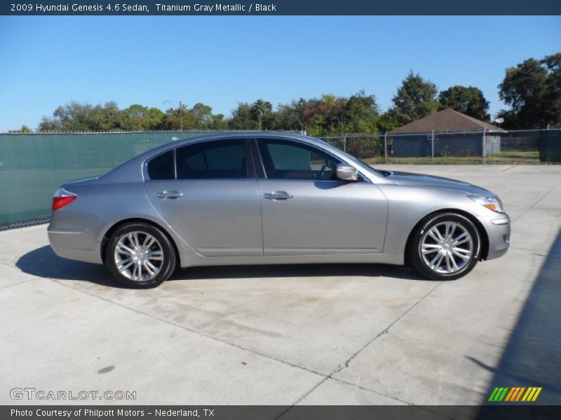 2009 Genesis 4.6 Sedan Titanium Gray Metallic
